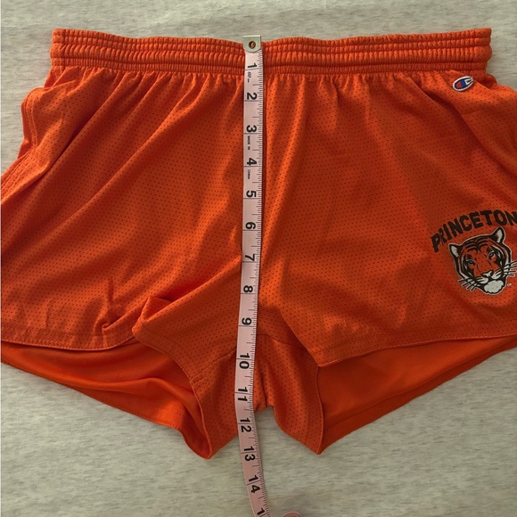 Orange Princeton Champion Athletic Shorts - Picture 4 of 4